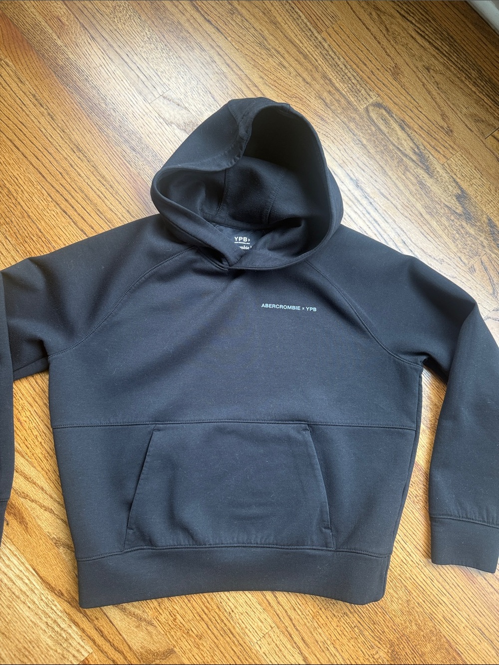 Abercrombie x YPB Black Kids’ Pullover Hoodie